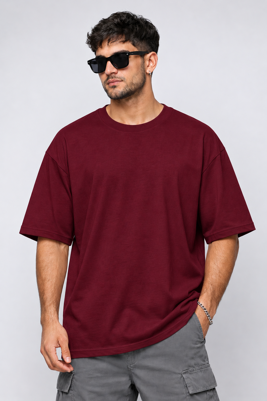 CUSTOMIZED DROP SHOULDER T-SHIRT